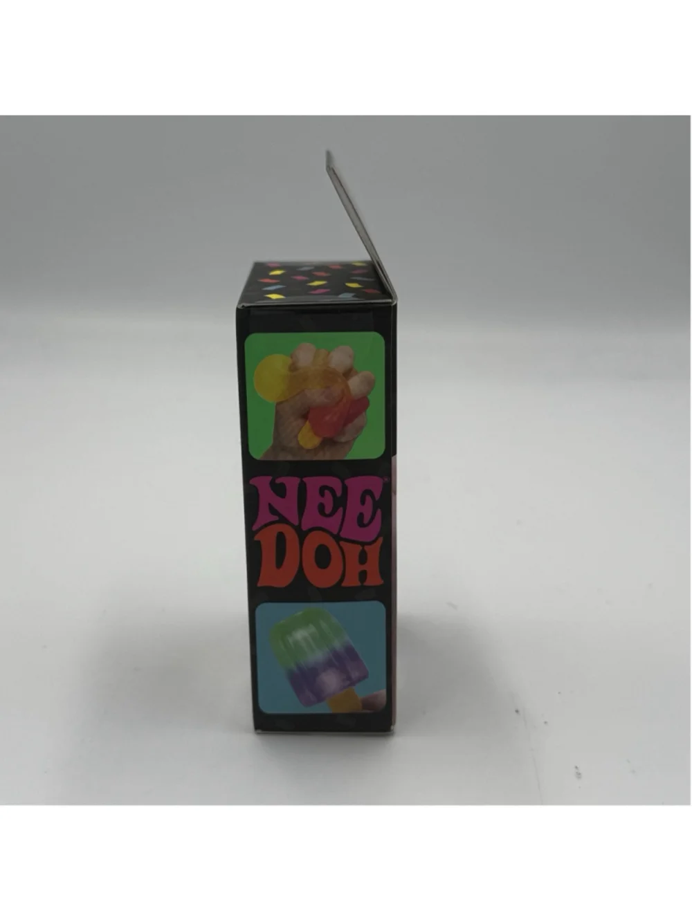 NeeDoh Nice-Sicle Popsicle Purple Multicolor Sensory Fidget Toy New but opened